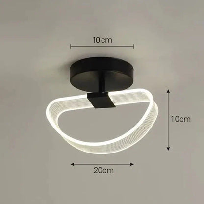 LumiNova - Slanke LED-Plafondlamp