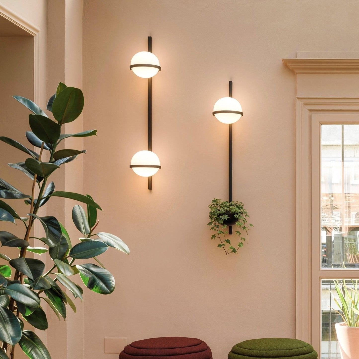 Solstice Buiten Wandlamp