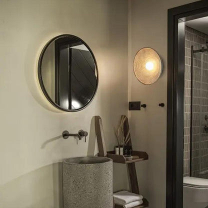 HaruGlow Lampada da Parete – Illuminazione da Parete in Legno Naturale con Luce Calda