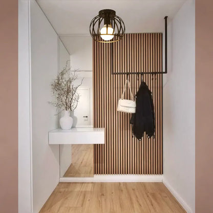 Aurub | Czarna lampa sufitowa przemysłowa