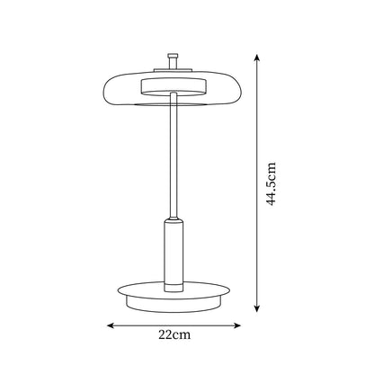 Rayvora | Lampada da Tavolo Elegante e Moderna