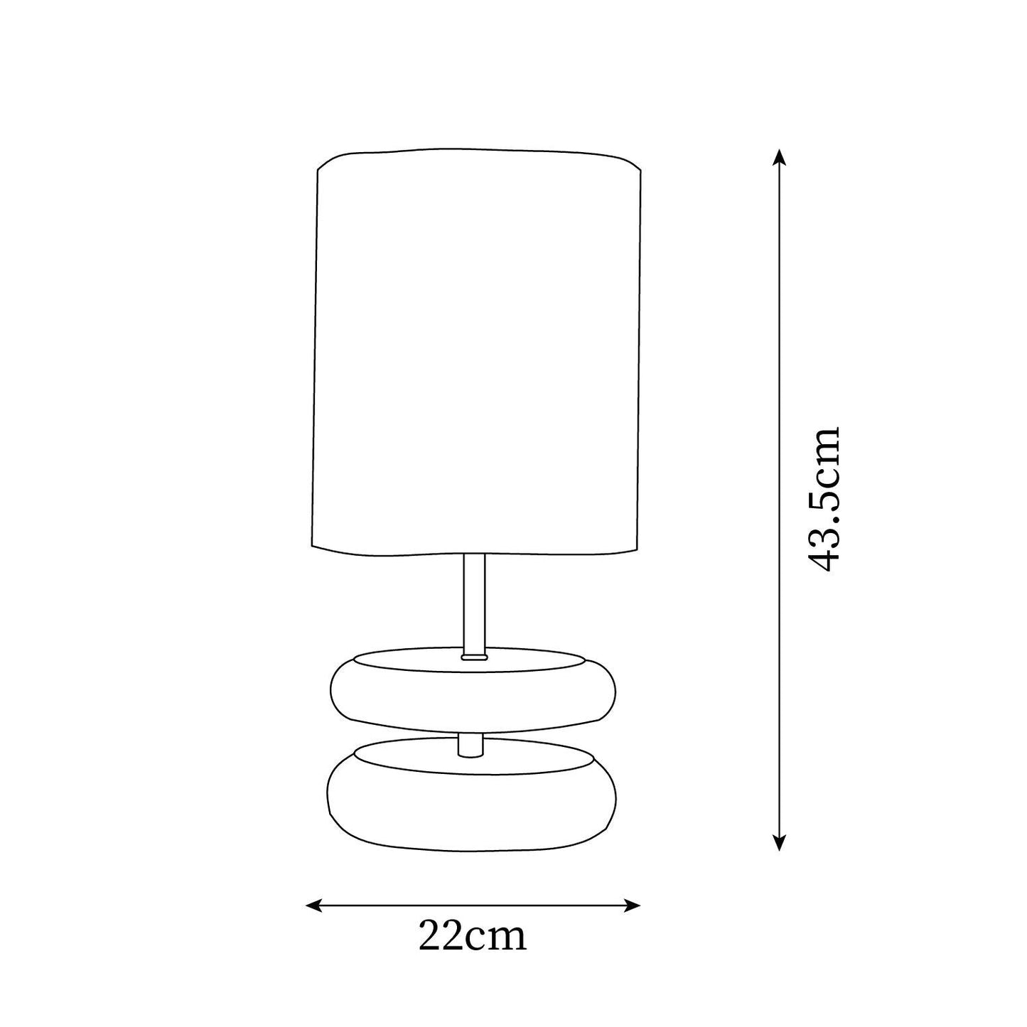 Lampada da tavolo Orba
