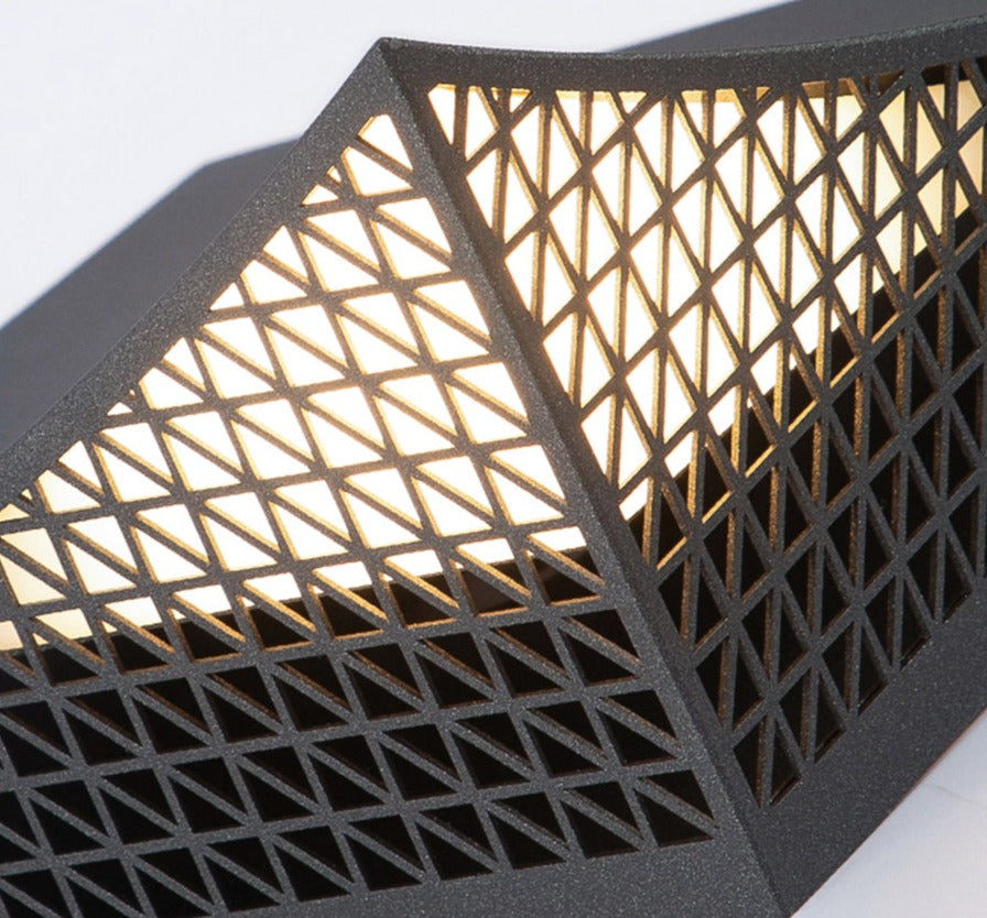 Orvia | Lampa zewnętrzna półpiramida