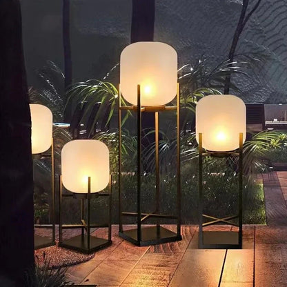 Brion | Wodoodlna Lampa Ogrodowa Podłogowa