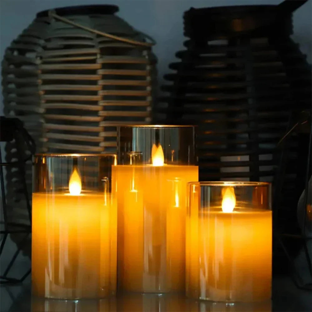 Candleset Lux - Set di Candele LED Tremolanti per Decorazione