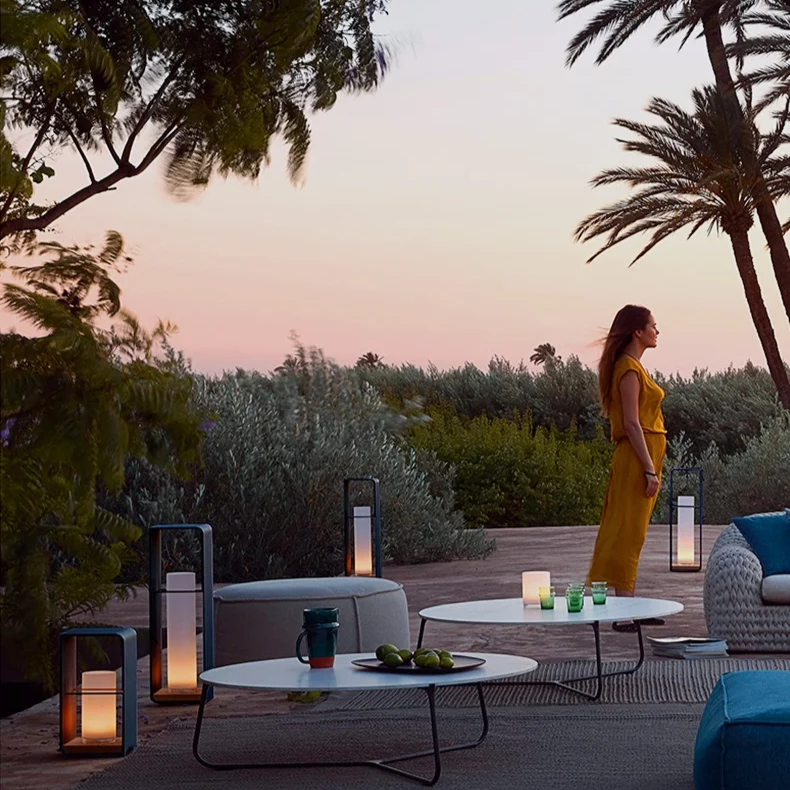 Lampada da terrazza a energia solare