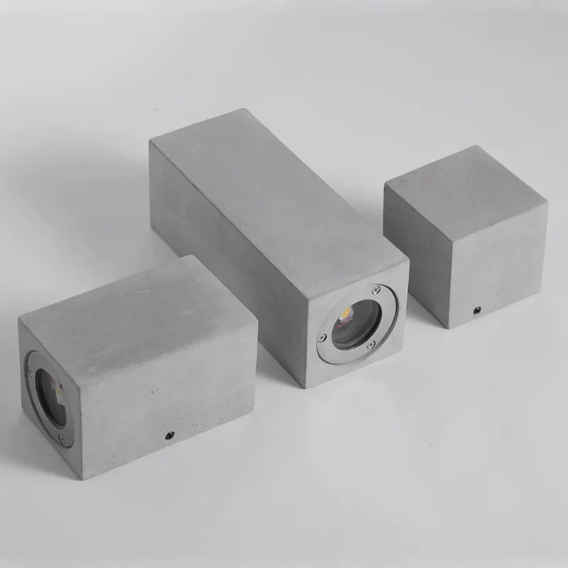 Olivéa | Zewnętrzna lampa ścienna Cement IP65