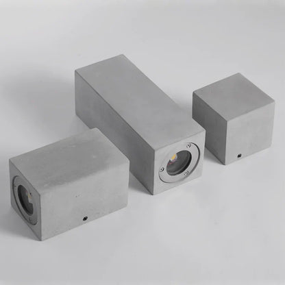 Olivéa | Zewnętrzna lampa ścienna Cement IP65