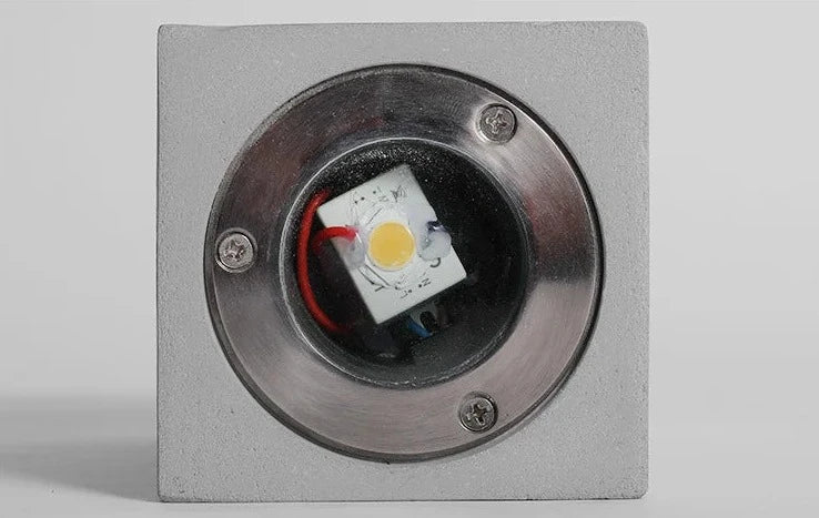 Olivéa | Zewnętrzna lampa ścienna Cement IP65