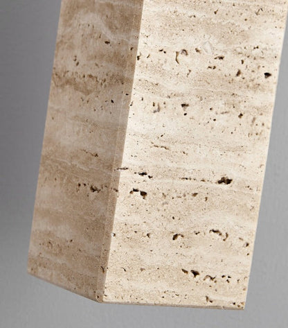 Wisiorek z marmuru Wabi-Sabi