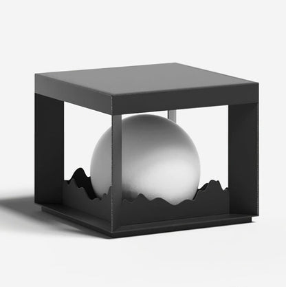 Xylo | Lampa zewnętrzna VZN z ogrodzeniem na energię słoneczną