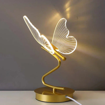 NatureLight - Lampada da Tavolo Atmosferica con Design Papillon