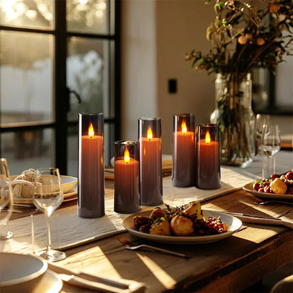 Candleset Lux - Set di Candele LED Tremolanti per Decorazione