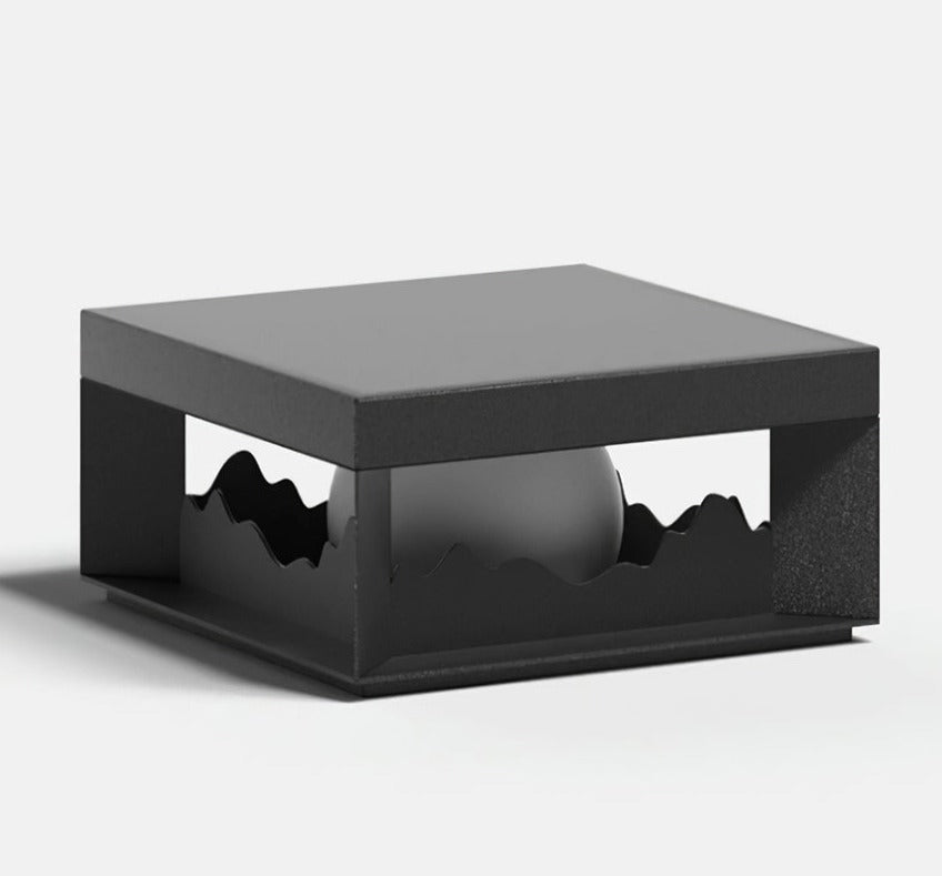 Xylo | Lampa zewnętrzna VZN z ogrodzeniem na energię słoneczną