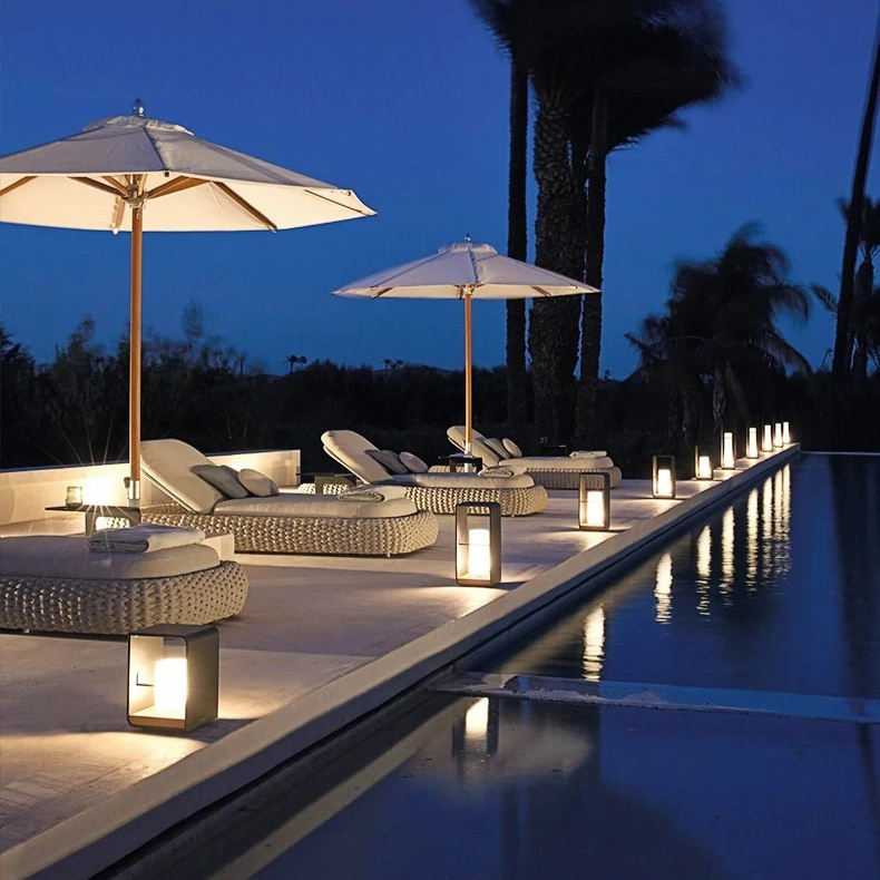 Lampada da terrazza a energia solare