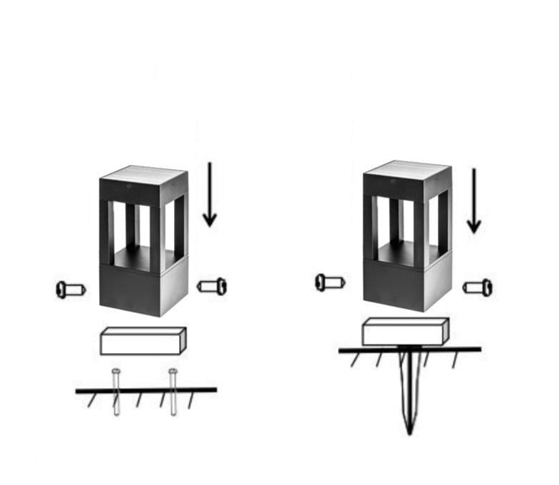 Silo | Padverlichting Op Zonne-energie