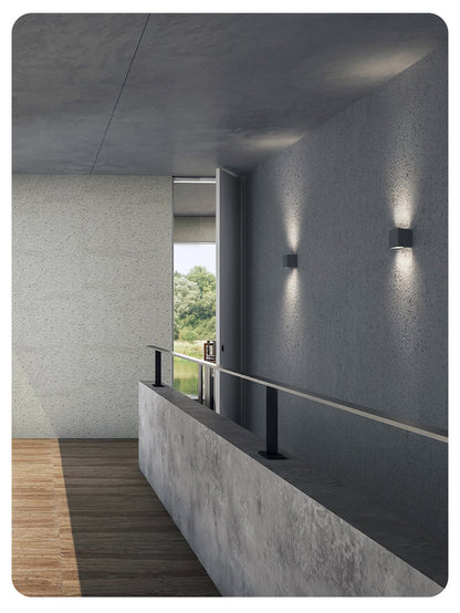 Suntra | Minimalistyczna lampa ścienna zewnętrzna