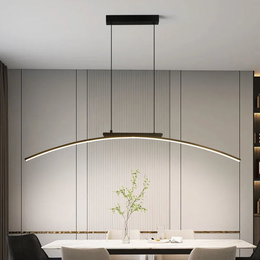 Aria - Lampada a sospensione ad arco LED