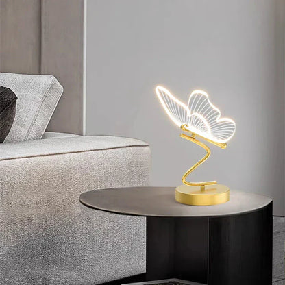 NatureLight - Lampada da Tavolo Atmosferica con Design Papillon