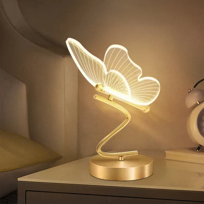 NatureLight - Lampada da Tavolo Atmosferica con Design Papillon