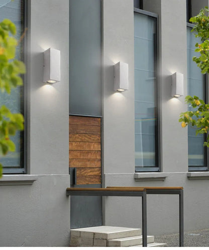 Olivéa | Zewnętrzna lampa ścienna Cement IP65