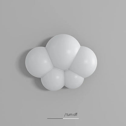 Cloudii - Nowoczesna lampa ścienna LED do pokoi dziecięcych i sypialni