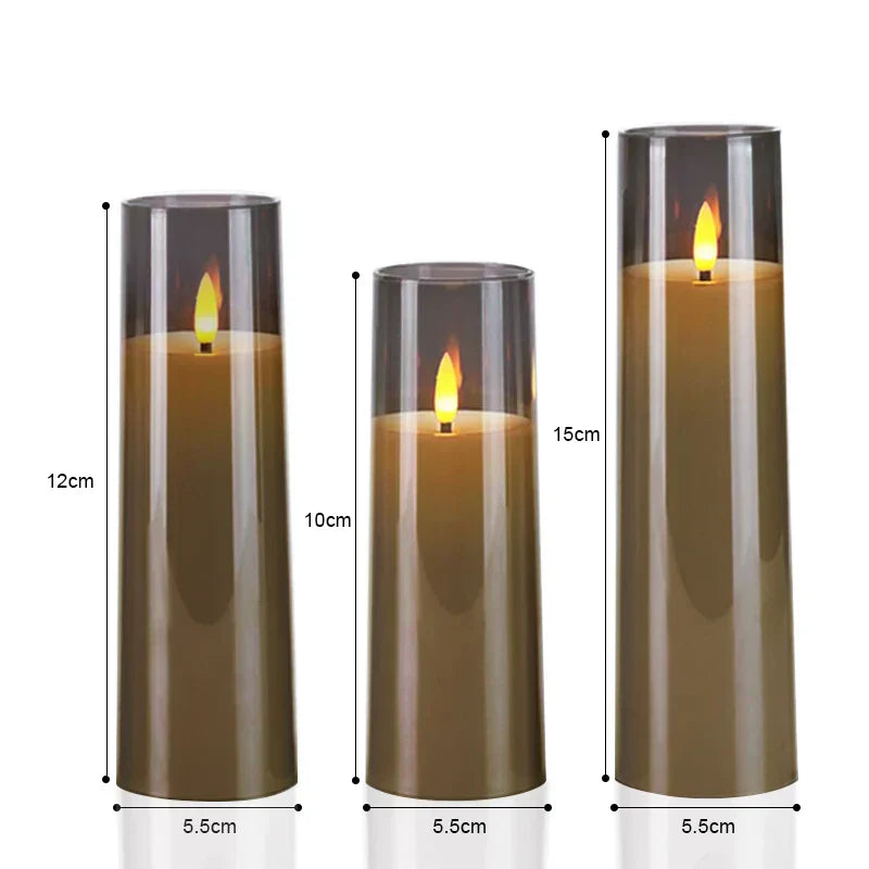 Candleset Lux - Set di Candele LED Tremolanti per Decorazione