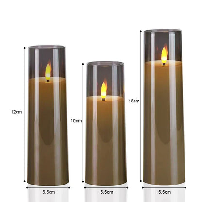 Candleset Lux - Set di Candele LED Tremolanti per Decorazione