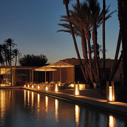 Lampada da terrazza a energia solare