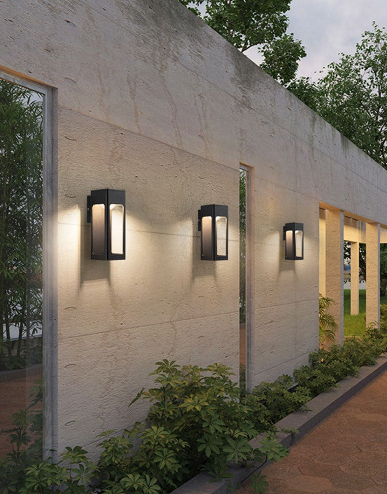 Helys | Lampada da parete per villa in alluminio