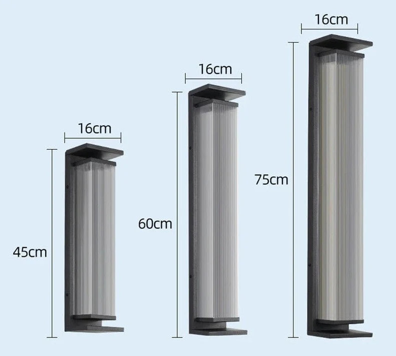 Borelo | Luxen Lampada da Parete Impermeabile per Esterni
