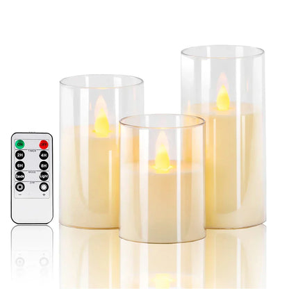 Candleset Lux - Set di Candele LED Tremolanti per Decorazione