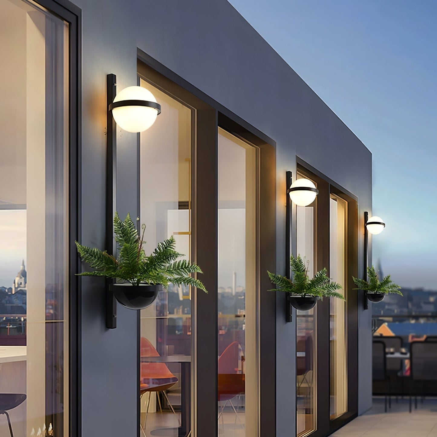 Solstice Buiten Wandlamp