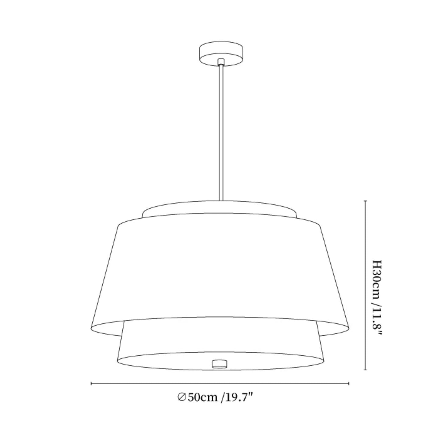 Ravelle Lampa wisząca