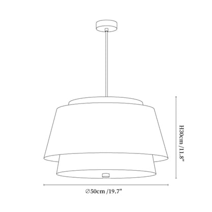 Ravelle Lampa wisząca
