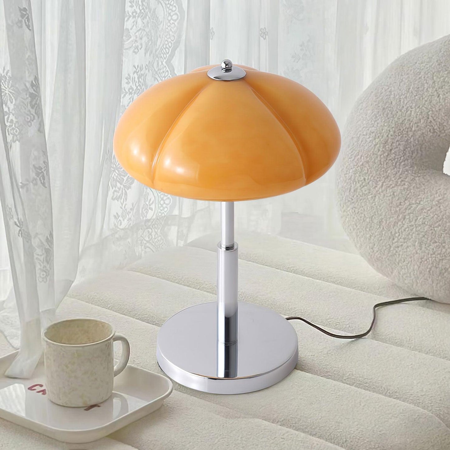 ToadBau | Lampa stołowa w stylu Bauhaus z motywem grzyba