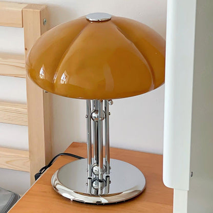 ToadBau | Lampa stołowa w stylu Bauhaus z motywem grzyba