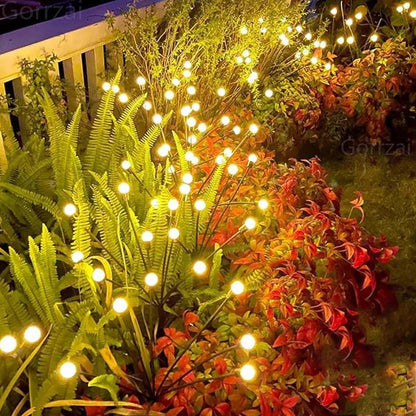 LUNAVIA Illuminazione da Giardino Solare | Lucciole LED Flessibili a Energia Solare