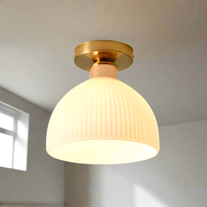 Glara - Glazen plafondlamp voor chique interieurs