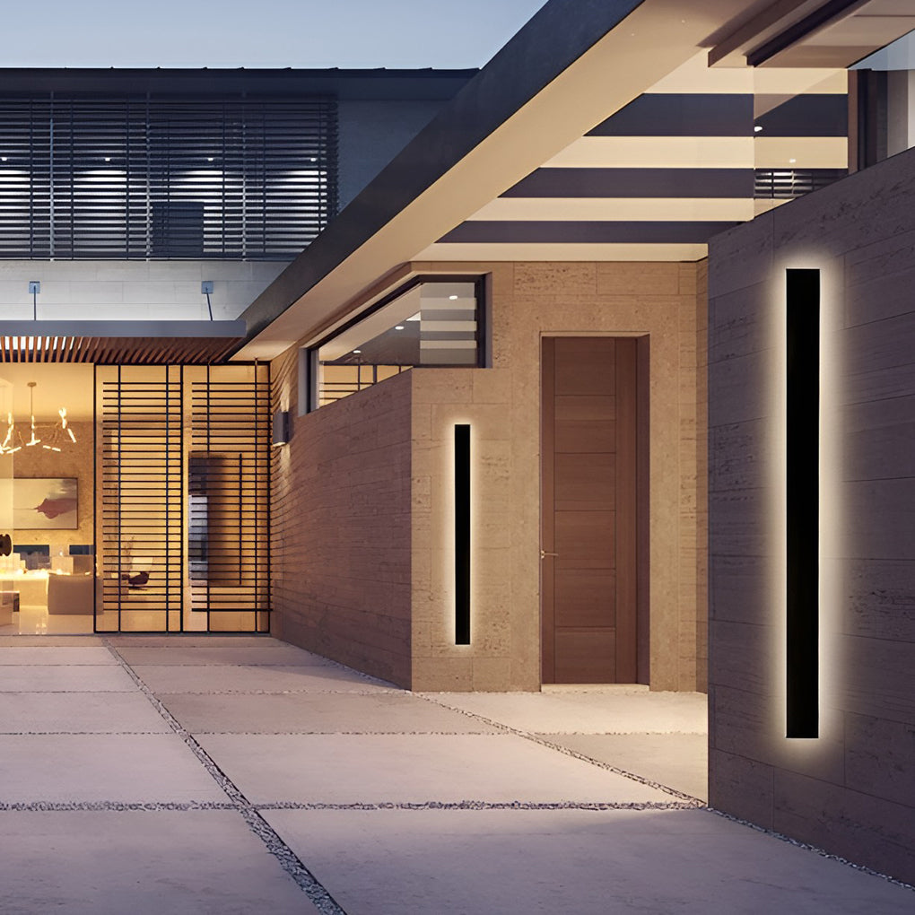 Zwarte Buiten Wandlamp met Dimbare LED Verlichting – Elegante IP65 Wandlamp voor Tuin en Patio 5