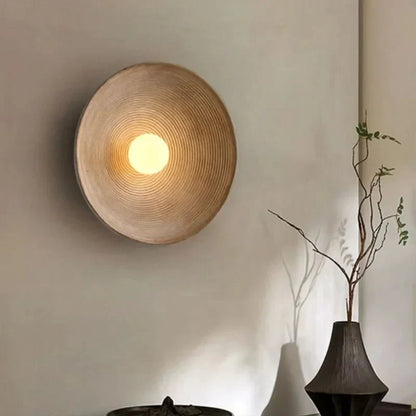 HaruGlow Lampada da Parete – Illuminazione da Parete in Legno Naturale con Luce Calda
