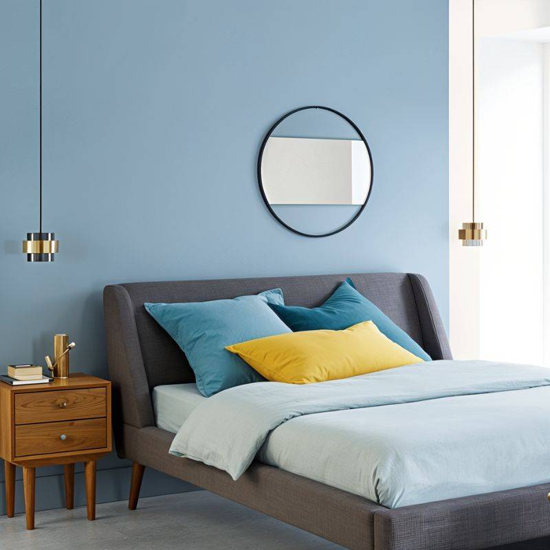 Azenor – Lampada a sospensione in vetro e ottone | Design moderno | LED | 20x13 cm