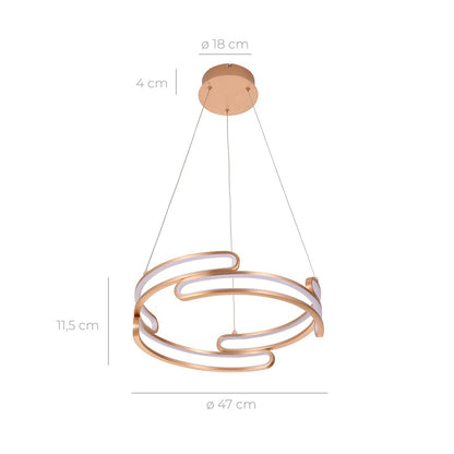 Metalis - Elegante Hanglamp van Metaal