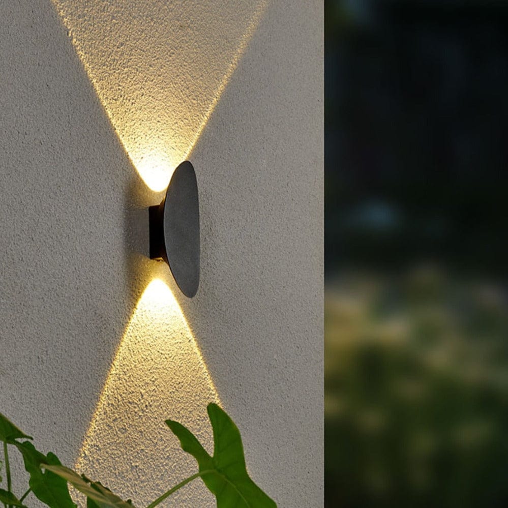 STRALO – Lampada da Parete LED da Esterno | Ovale o Rettangolare | IP65 | Bianco Caldo | LED Integrato 6W