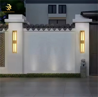 Brighton Marble Outdoor Wall Lamp