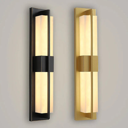 Brighton Marble Outdoor Wall Lamp