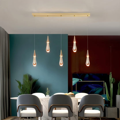 HaloDrop Lampada a Sospensione – Design Minimalista e Regolabile