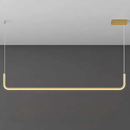 Lumivault | Moderne Hanglamp – Zwart of Goud – Dimbare LED – Voor Eettafel of Keuken
