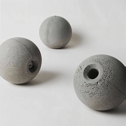 BetonoGlow | Minimalistyczna betonowa lampa wisząca – LED – Nowoczesne oświetlenie nastrojowe – Otwarta paczka