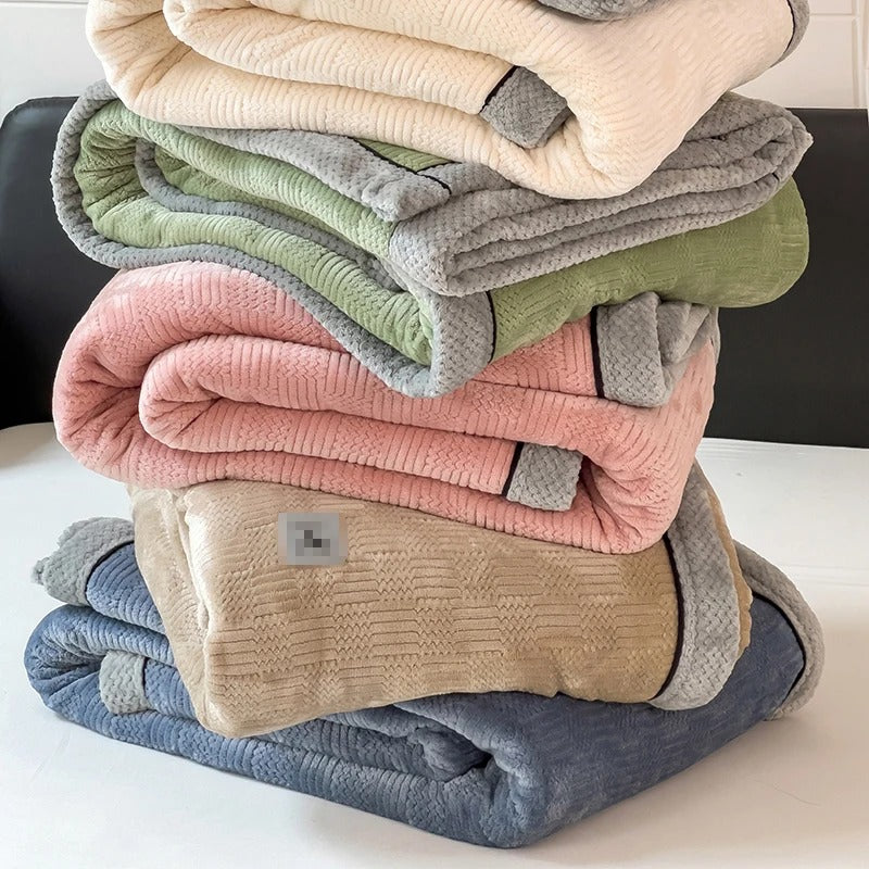 Coral Fleece Flanel Koce na łóżka – Miękkie i przytulne do użytku domowego